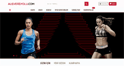 Desktop Screenshot of alisverisyolu.com